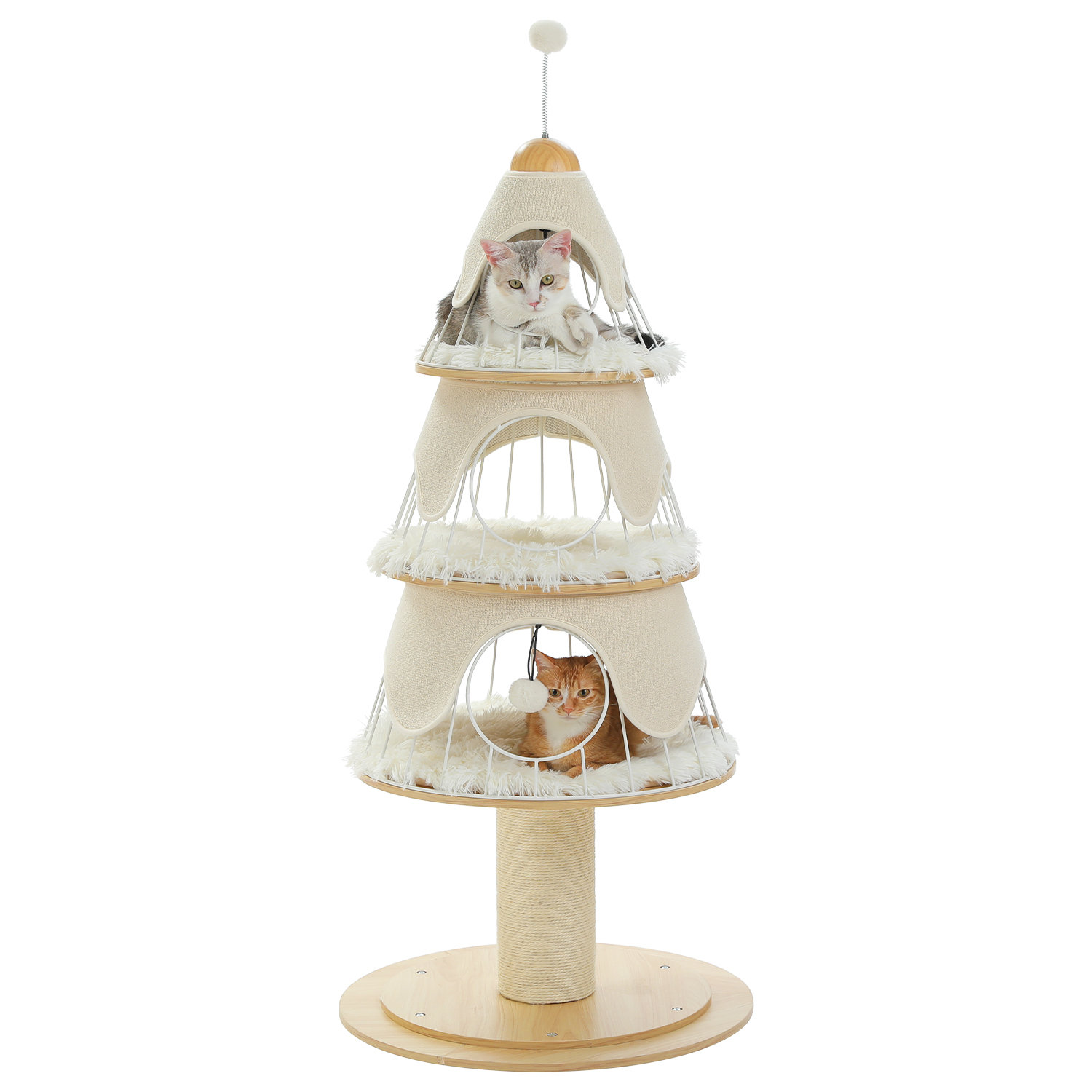 Cat tower christmas tree best sale